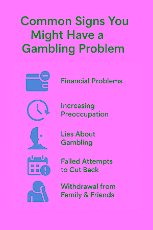signs you may have a gambling problem
