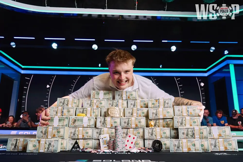 Lucas Jumalon is the new World Series of Poker Main Event champion.